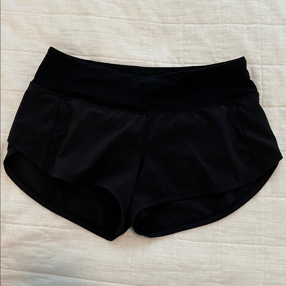 Lululemon Athletica Black Performance Shorts - Picture 1 of 5
